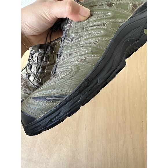 SALOMON XA PRO 3D GTX FORCES MEN S SIZE 8 GORE-TEX TRAIL RUNNING GREEN BLACK - Picture 9 of 9
